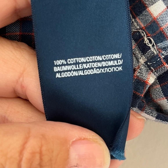 Polo by Ralph Lauren Sz L Women Slim Fit Gingham Shirt Chest Pockets Button Down - Picture 8 of 8